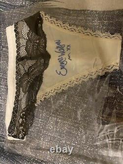 Signed Authentic Emma Watson Panties From Beauty And The Beast (Mint)