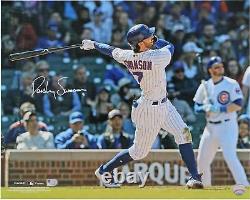 Signed Dansby Swanson Cubs 16x20 Photo Fanatics Authentic COA