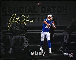 Signed Justin Herbert Los Angeles Chargers 11x14 Photo Fanatics Authentic COA