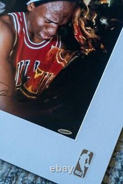 Signed Michael Jordan 1st NBA Finals Trophy Upper Deck Authenticated UDA