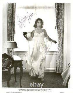 Sophia Loren Autographed Signed Photograph