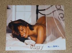 Stacey Dash Signed 11x14 Photo JSA COA Sexy Playboy Model Authentic Autograph