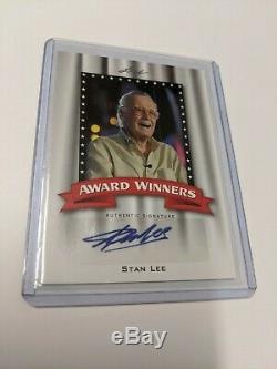 Stan Lee Autograph Autographed Card Authentic Signature Leaf Trading Cards Award
