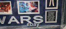 Star Wars HUGE Cast Signed Autographed Collage with Original Toys Harrison Ford