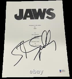 Steven Spielberg Signed Jaws Full Script Authentic Autograph Proof Beckett Coa