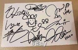 TWICE signed official authentic Running Man Mission card /rare photo card