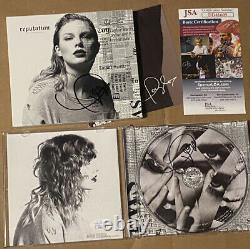 Taylor Swift 3x Hand Signed Reputation Album CD Autograph Coa Jsa Coa Authentic
