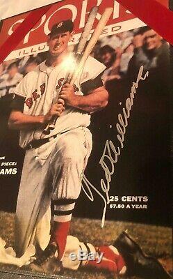 Ted Williams Autograph Upper Deck Authenticated Sports Illustrated