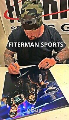 The Undertaker Signed Autographed 16x20 Photo JSA Authenticated WWE WWF WCW 1