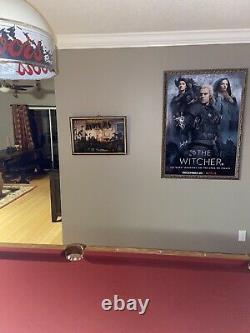The Witcher Signed Poster 27x40 Authentic Autograph WithCOA Henry Cavill