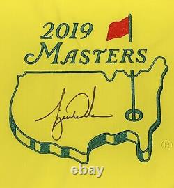 Tiger Woods Signed 2019 Masters Flag with 8x10 Photo Upper Deck Authenticated