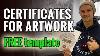 Tips On Making A Certificate Of Authenticity For Your Artworks