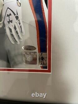 Tom Brady and Rob Gronkowski Autographed Authentic Framed Photo