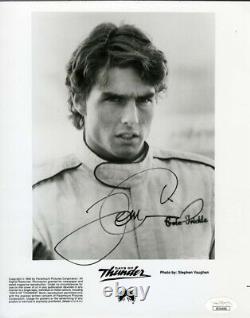 Tom Cruise Days of Thunder Autographed Signed 8x10 Photo Authentic JSA COA