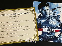 Tom Cruise autographed 8x10 photo, signed, authentic, Top Gun, COA