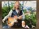 Tom Petty Refugee Signed Color Photo Authentic Letter Of Authenticity Coa