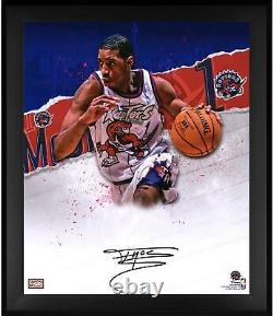Tracy McGrady Toronto Raptors Framed Autographed 20 x 24 In-Focus Photograph