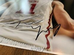 Trae Young Signed 13x19 Photo autographed Hawks Sooners PSA Authenticated Auto