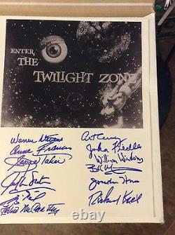 Twilight Zone Authentic signed autograph PSA DNA Certified autographed signature
