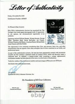 Twilight Zone Authentic signed autograph PSA DNA Certified autographed signature