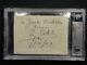 Ty Cobb 3/18/1947 Signed Bas Beckett Certified Authentic Autograph Mint! Hof