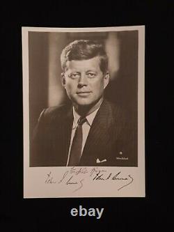 US President John F. Kennedy Signed Photo JFK Autograph Photograph Signature USA