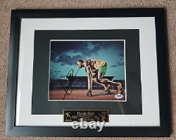 Usain Bolt Autographed 8x10 Photo, Framed, Psa Authentic