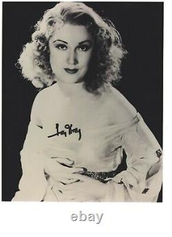 Vintage Fay Wray'King Kong' Authentic Autographed 8X10 Hand Signed Photo withCOA