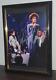 Whitney Houston Hand Signed Photo With Coa 8x10 Photo Framed Authentic