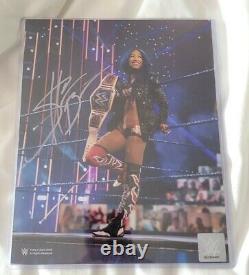 WWE Sasha Banks Summerslam Authentic 8 x 10 Autographed Limited Edition
