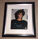 Whitney Houston Authentic Signed Framed Photo Rare