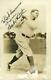 Yankees Babe Ruth Authentic Signed 3.75x5.75 Photo Swinging The Bat Psa #m86121