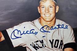 Yankees Mickey Mantle Authentic Signed & Framed 16X20 Lmt Ed Photo JSA #X44221