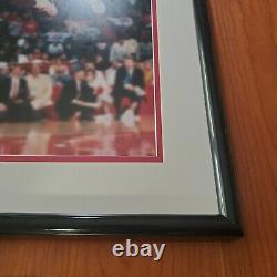 1988 Michael Jordan 16x20 Autographié Gatorade Slam Dunk Photo Authentifiée