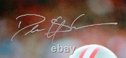 49ers Deion Sanders Authentic Signed 16x20 Vertical Photo Bas Témoin