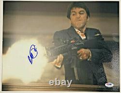 Al Pacino Authentic Signé 11x14 Scarface Photo Balcon Psa/dna Itp Autograph
