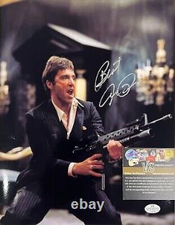 Al Pacino Le Parrain Authentique Rare Signé Autographié Photo 11x8.5 avec COA