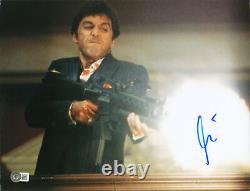 Al Pacino Scarface Authentique Signé 11x14 Photo Autographiée Bas #bf88137