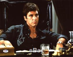 Al Pacino Scarface Authentique Signé 11x14 Photo Dédicacée Psa / Adn Itp # 6a31079