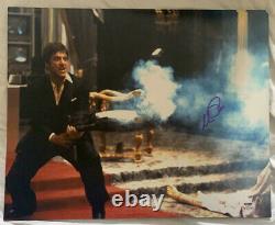 Al Pacino Signé Scarface 16x20 Photo Blast Psa/adn Authentique Itp