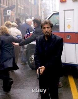 Al Pacino authentique photo signée de célébrité 11x14 avec certificat d'authenticité - Y11.