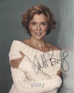 Annette Bening a signé une photo 8x10 Autographe authentique Coa 1