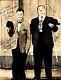 Authentique Laurel & Hardy Photo Signée/autographiée! Non Certifié