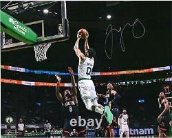 Autographié Jayson Tatum Celtics 16x20 Photo Fanatique Authentic Coa