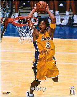 Autographié Kobe Bryant Lakers 16x20 Photo Fanatique Authentic Coa Item#11794165