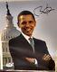Barack Obama A Signé 8x10 Photo 2007 Psa / Adn Signature Authentique Rare Sénat Item