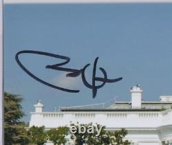 Barack Obama Autograph 8x10 Photo Avec Coa Certifié Poignée Authentique Signée