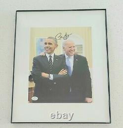 Barack Obama Signé À La Main, Autographié Photo 8x10 Avec Certificat D'authenticité