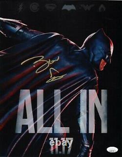 Ben Affleck Authentic Hand-signé Batman Justice League 11x14 Photo (jsa Coa)