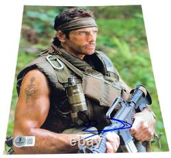 Ben Stiller a signé une authentique photo 8x10 de Tropic Thunder avec Beckett BAS NY